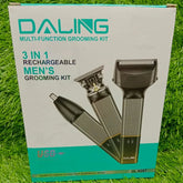 DALING DL-9267, 3-in-1 Rechargeable Hair Clipper